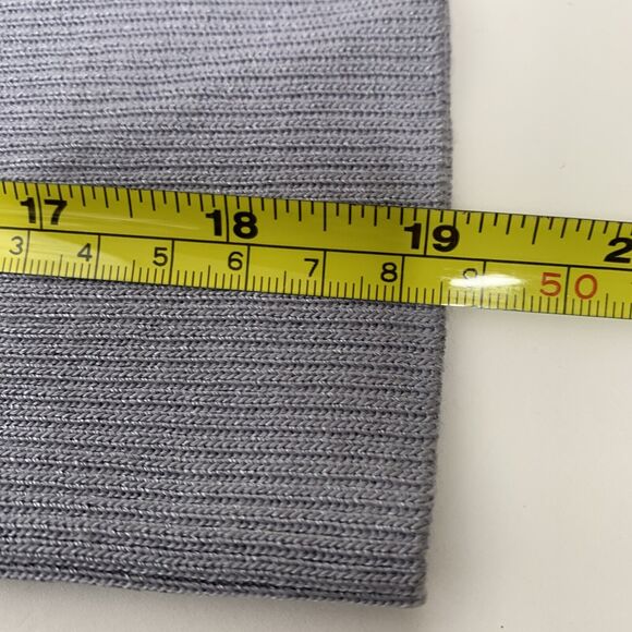 St. John Womens size Large Brown Wool Blend Ribbed Color Block Sweater Pullover - Picture 9 of 13